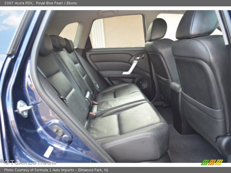 Royal Blue Pearl / Ebony 2007 Acura RDX