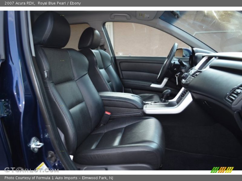 Royal Blue Pearl / Ebony 2007 Acura RDX