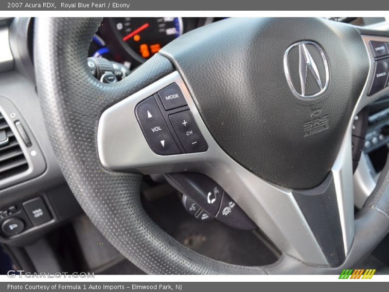 Royal Blue Pearl / Ebony 2007 Acura RDX