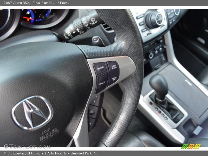 Royal Blue Pearl / Ebony 2007 Acura RDX