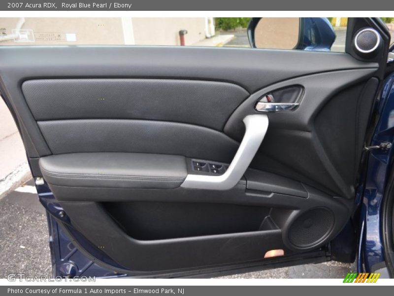 Royal Blue Pearl / Ebony 2007 Acura RDX