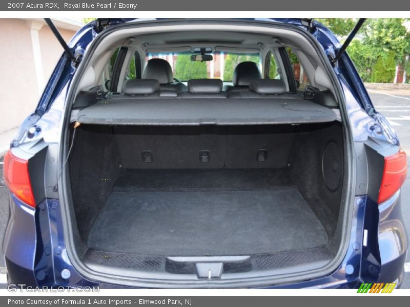 Royal Blue Pearl / Ebony 2007 Acura RDX