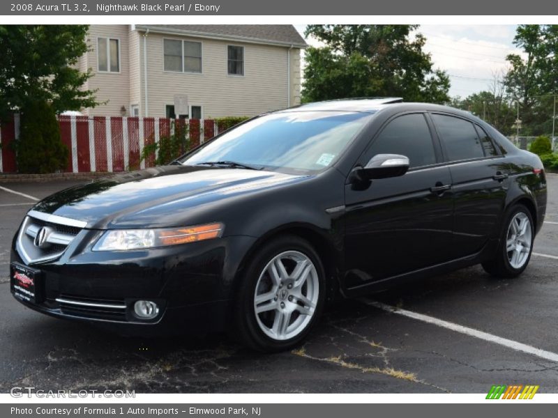 Nighthawk Black Pearl / Ebony 2008 Acura TL 3.2