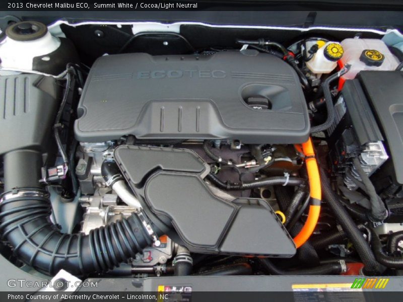 Summit White / Cocoa/Light Neutral 2013 Chevrolet Malibu ECO