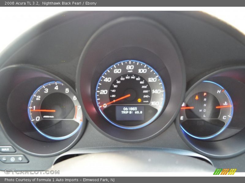 Nighthawk Black Pearl / Ebony 2008 Acura TL 3.2