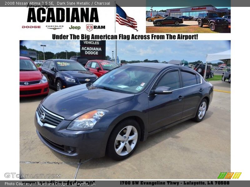Dark Slate Metallic / Charcoal 2008 Nissan Altima 3.5 SE