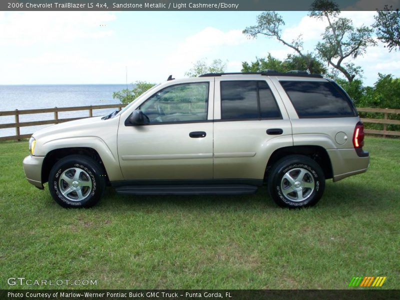 Sandstone Metallic / Light Cashmere/Ebony 2006 Chevrolet TrailBlazer LS 4x4