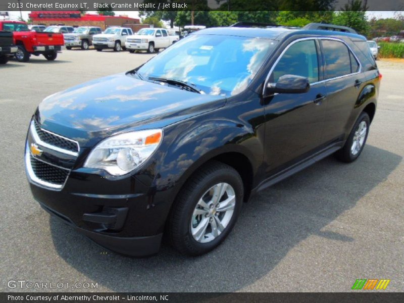 Black Granite Metallic / Jet Black 2013 Chevrolet Equinox LT