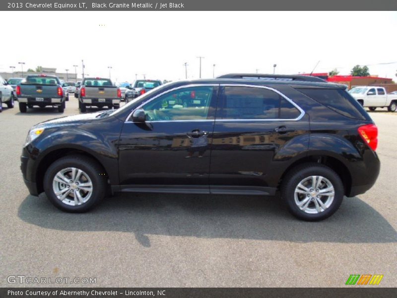 Black Granite Metallic / Jet Black 2013 Chevrolet Equinox LT