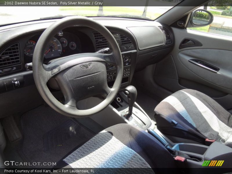  2002 Nubira SE Sedan Gray Interior