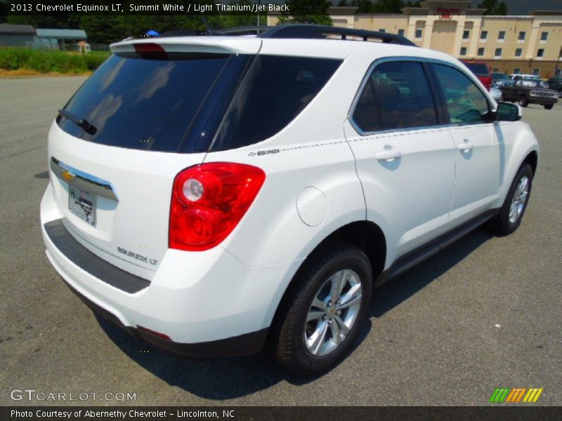 Summit White / Light Titanium/Jet Black 2013 Chevrolet Equinox LT