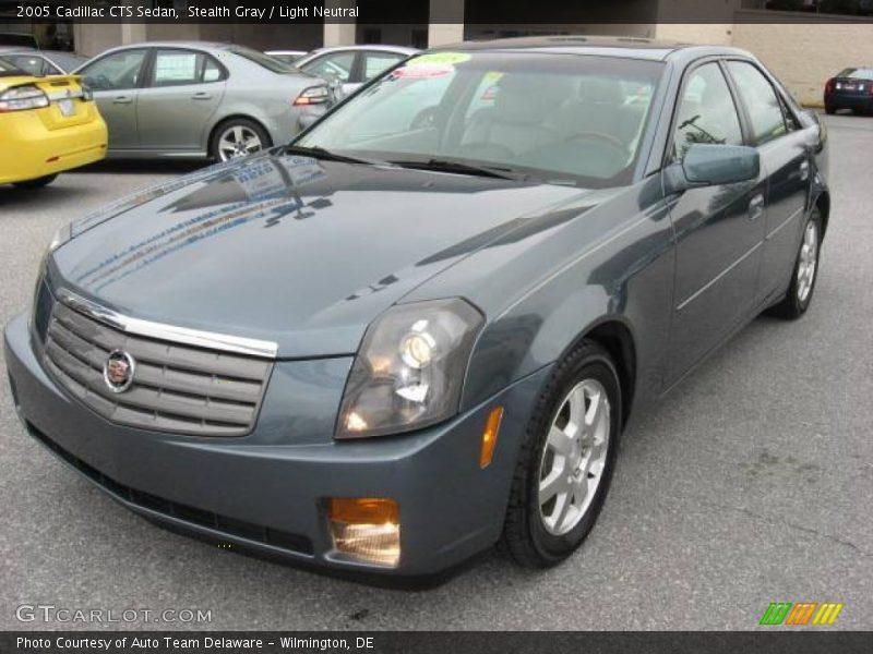 Stealth Gray / Light Neutral 2005 Cadillac CTS Sedan