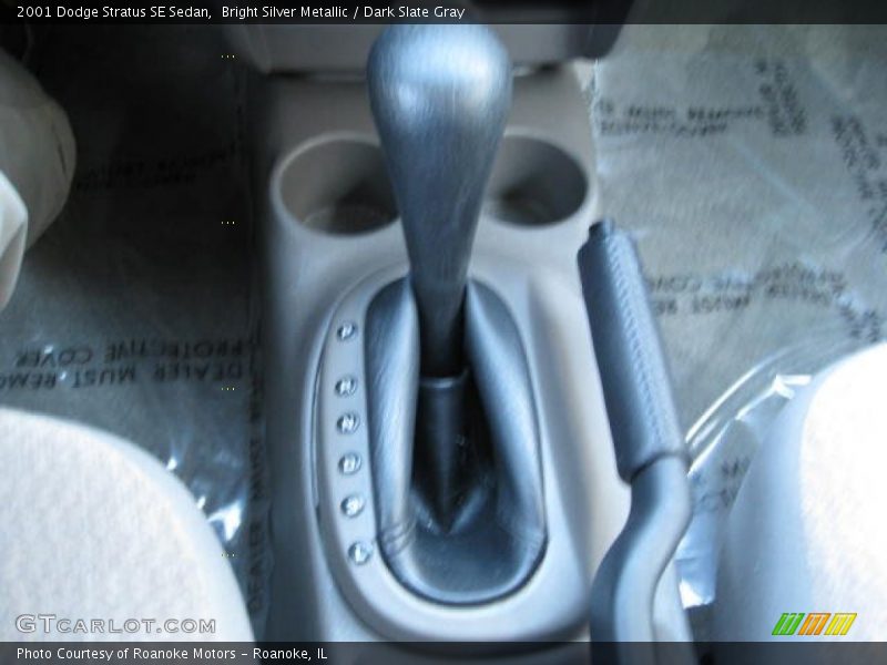 Bright Silver Metallic / Dark Slate Gray 2001 Dodge Stratus SE Sedan