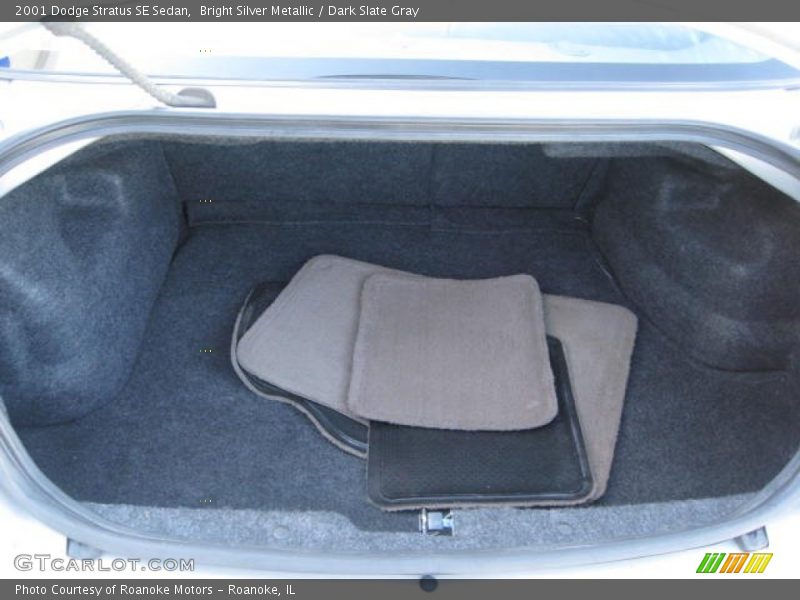 Bright Silver Metallic / Dark Slate Gray 2001 Dodge Stratus SE Sedan