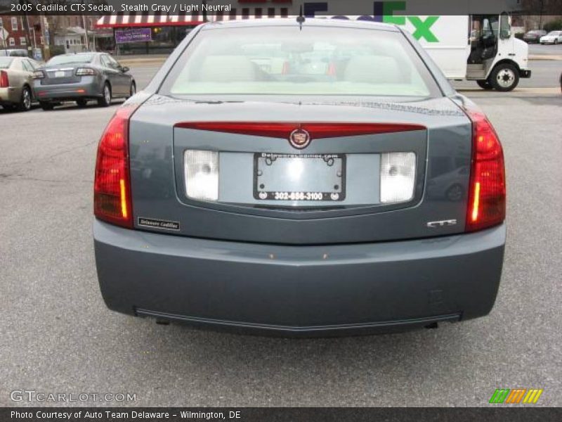 Stealth Gray / Light Neutral 2005 Cadillac CTS Sedan