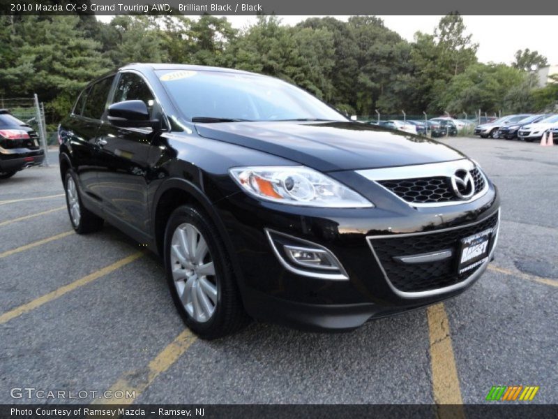 Brilliant Black / Black 2010 Mazda CX-9 Grand Touring AWD