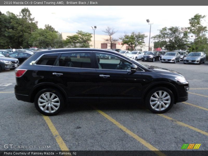Brilliant Black / Black 2010 Mazda CX-9 Grand Touring AWD