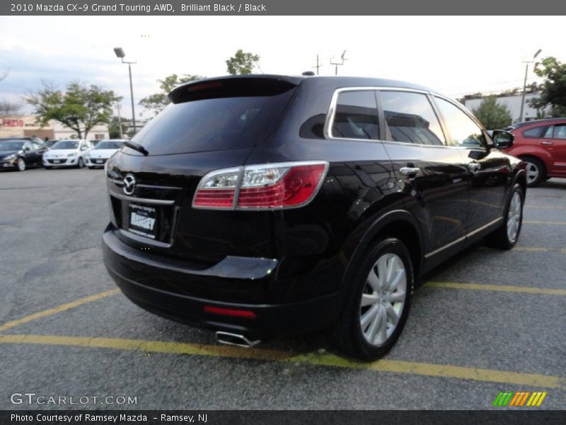 Brilliant Black / Black 2010 Mazda CX-9 Grand Touring AWD