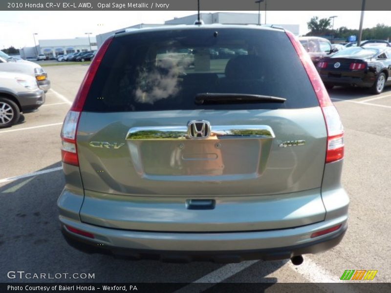 Opal Sage Metallic / Ivory 2010 Honda CR-V EX-L AWD