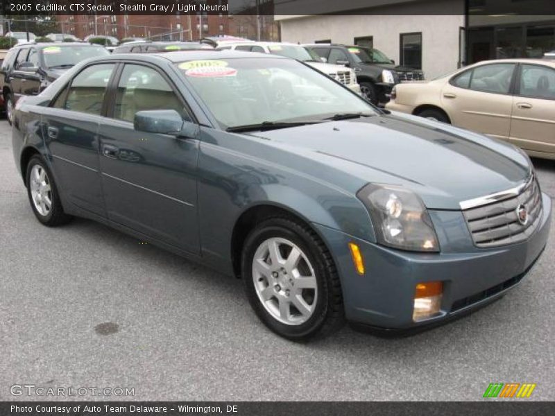 Stealth Gray / Light Neutral 2005 Cadillac CTS Sedan