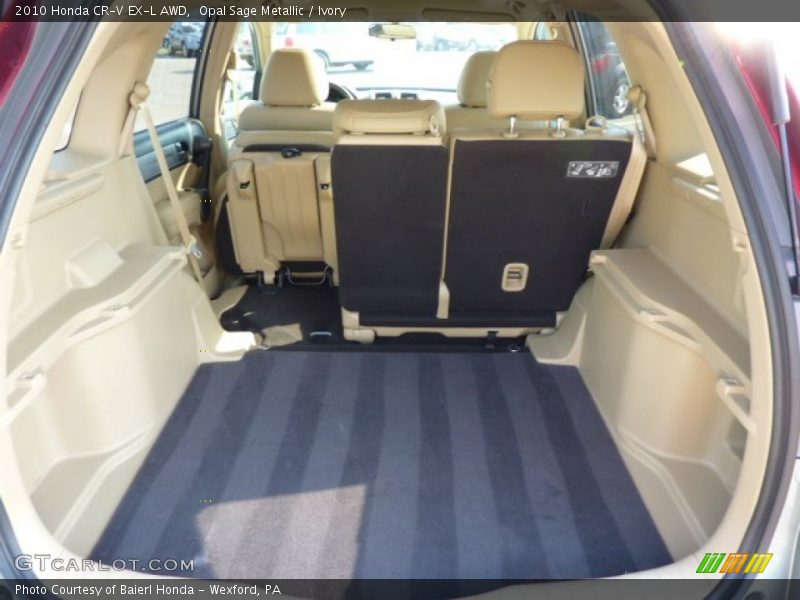 Opal Sage Metallic / Ivory 2010 Honda CR-V EX-L AWD