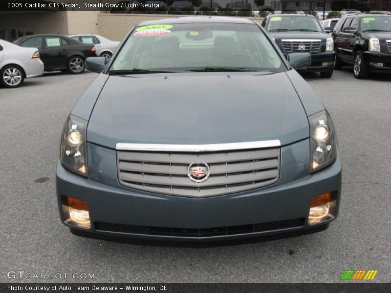 Stealth Gray / Light Neutral 2005 Cadillac CTS Sedan