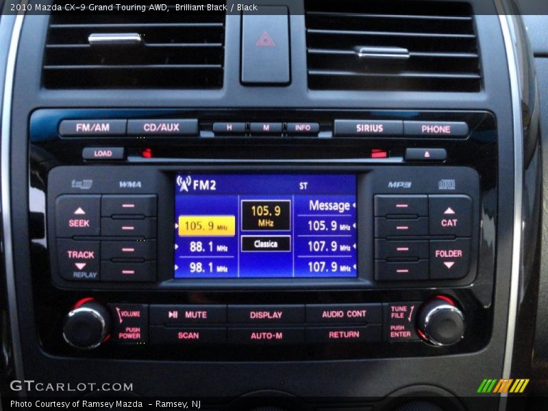 Brilliant Black / Black 2010 Mazda CX-9 Grand Touring AWD