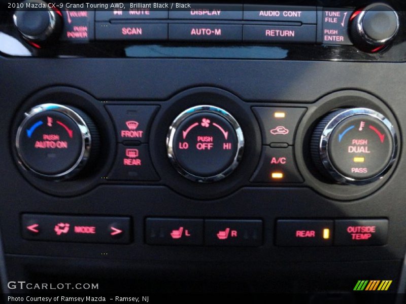Brilliant Black / Black 2010 Mazda CX-9 Grand Touring AWD