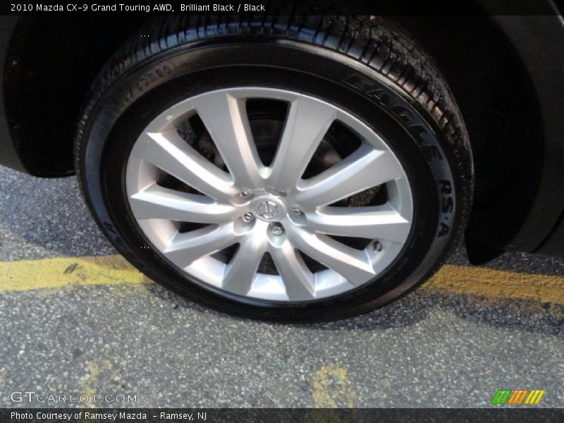 Brilliant Black / Black 2010 Mazda CX-9 Grand Touring AWD