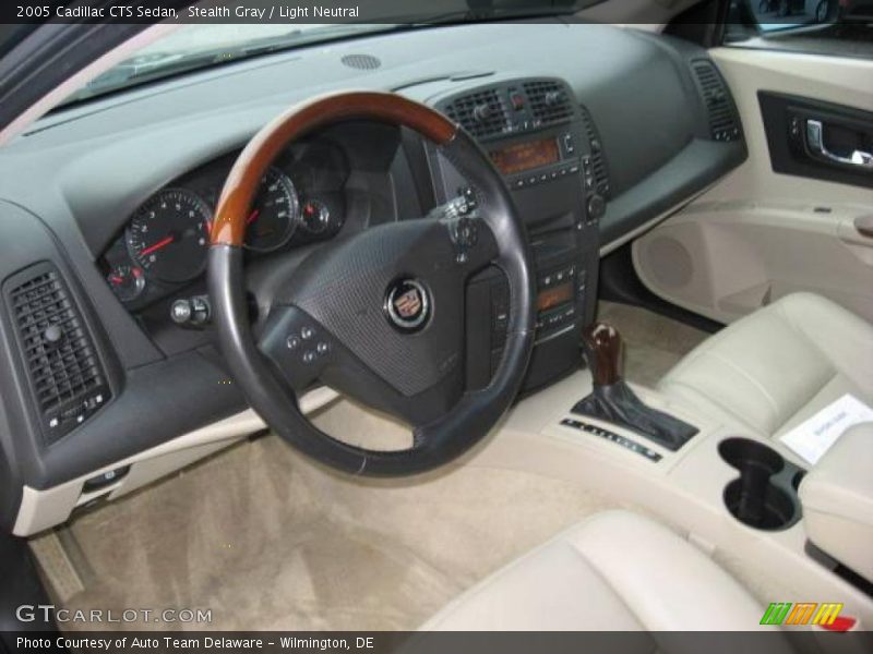 Stealth Gray / Light Neutral 2005 Cadillac CTS Sedan