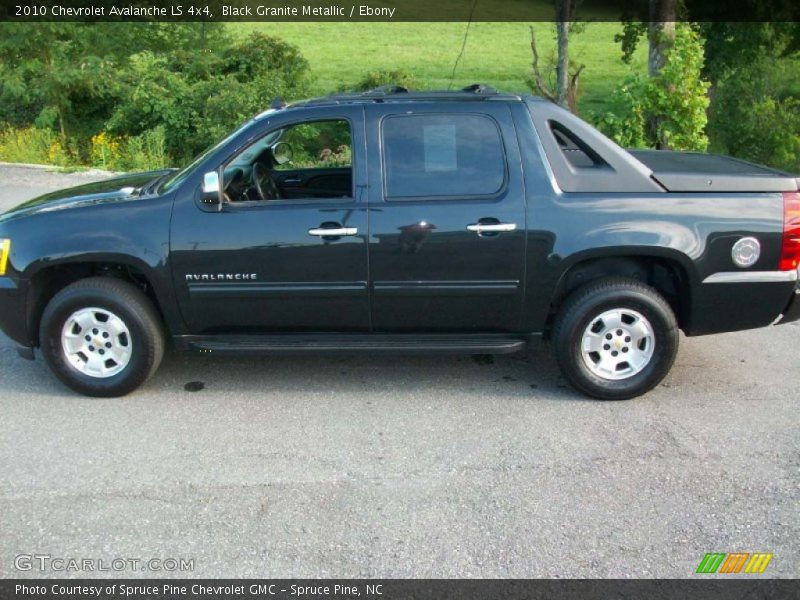 Black Granite Metallic / Ebony 2010 Chevrolet Avalanche LS 4x4