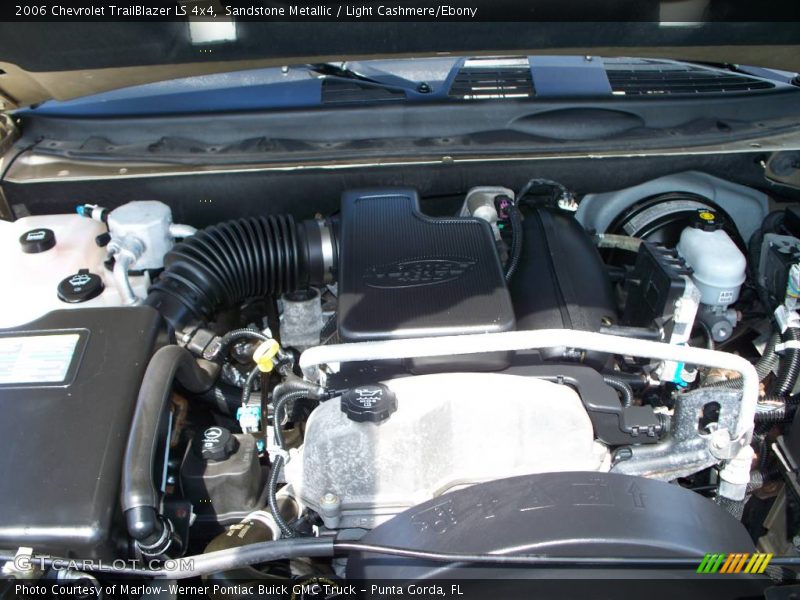 Sandstone Metallic / Light Cashmere/Ebony 2006 Chevrolet TrailBlazer LS 4x4