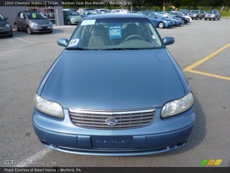 Medium Opal Blue Metallic / Medium Gray 1999 Chevrolet Malibu LS Sedan