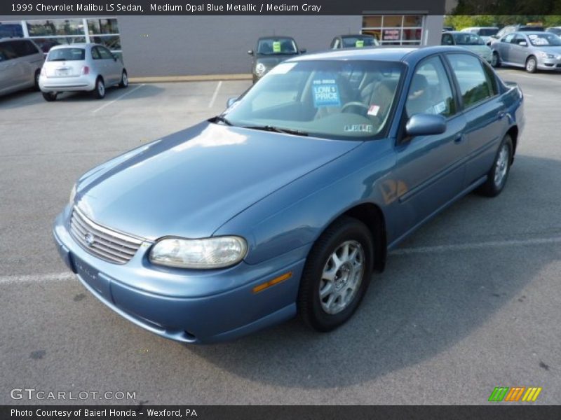 Medium Opal Blue Metallic / Medium Gray 1999 Chevrolet Malibu LS Sedan