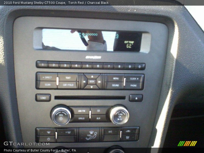 Controls of 2010 Mustang Shelby GT500 Coupe