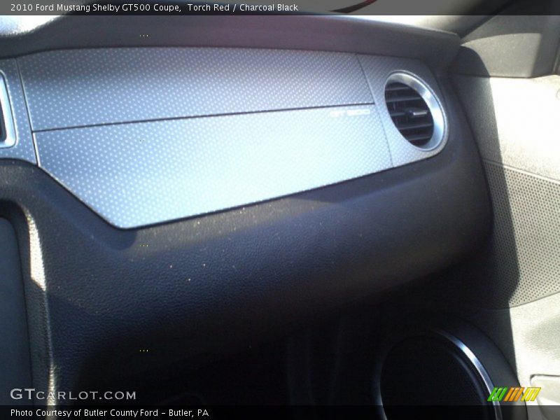 Torch Red / Charcoal Black 2010 Ford Mustang Shelby GT500 Coupe