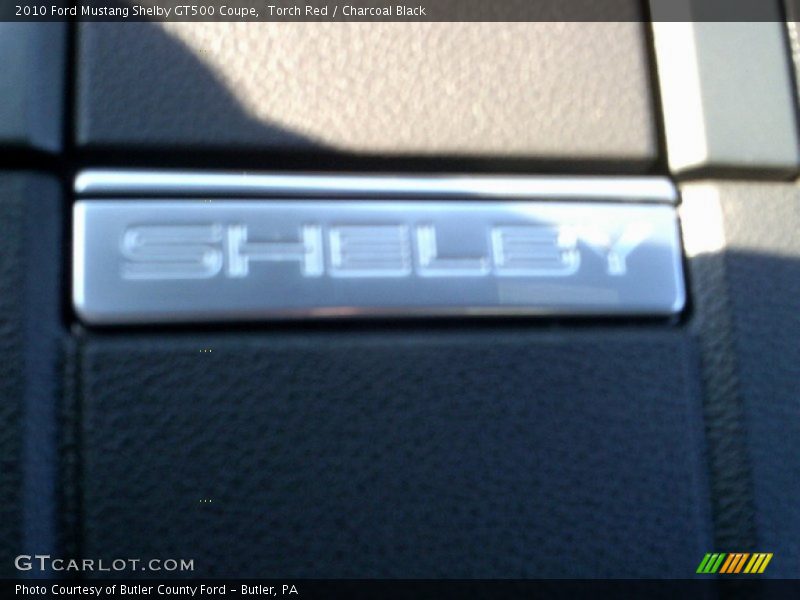 Torch Red / Charcoal Black 2010 Ford Mustang Shelby GT500 Coupe