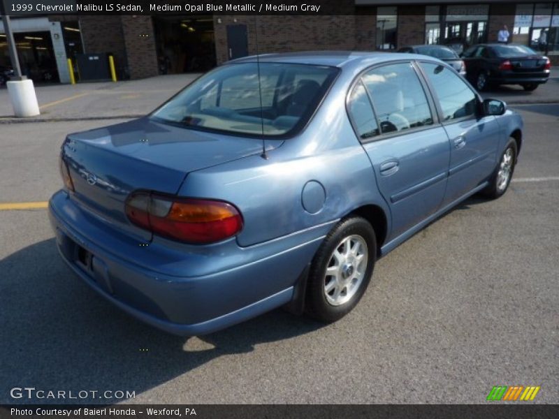 Medium Opal Blue Metallic / Medium Gray 1999 Chevrolet Malibu LS Sedan