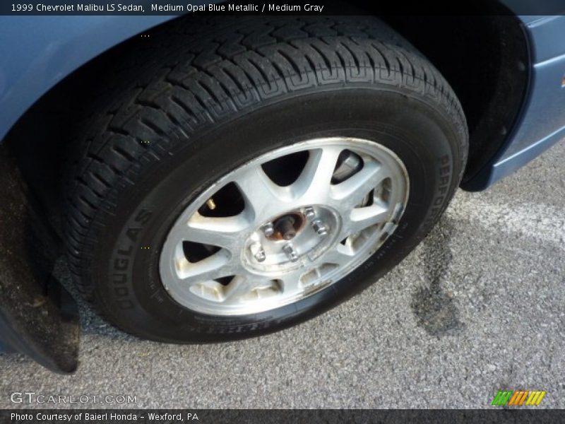 Medium Opal Blue Metallic / Medium Gray 1999 Chevrolet Malibu LS Sedan