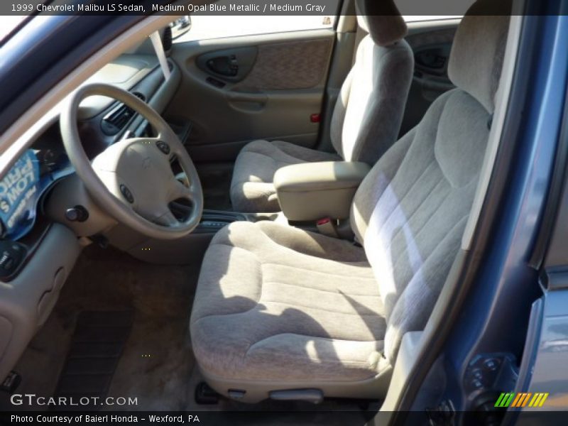 Medium Opal Blue Metallic / Medium Gray 1999 Chevrolet Malibu LS Sedan
