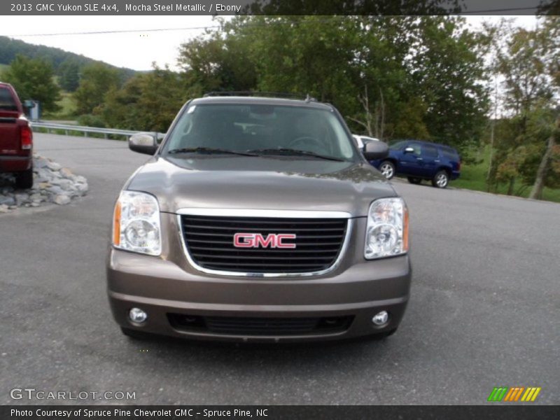 Mocha Steel Metallic / Ebony 2013 GMC Yukon SLE 4x4