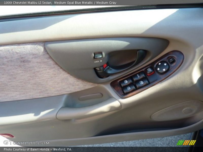 Medium Opal Blue Metallic / Medium Gray 1999 Chevrolet Malibu LS Sedan