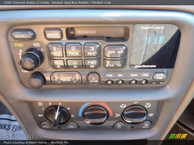 Medium Opal Blue Metallic / Medium Gray 1999 Chevrolet Malibu LS Sedan