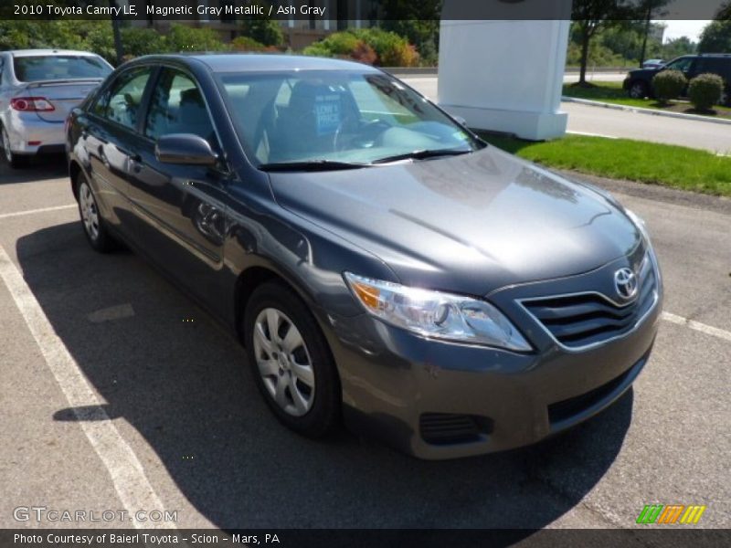Magnetic Gray Metallic / Ash Gray 2010 Toyota Camry LE