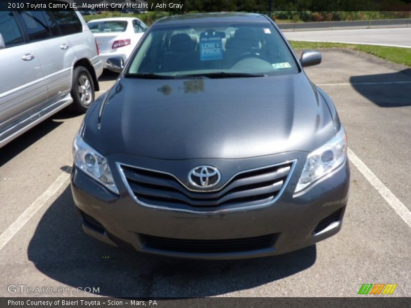 Magnetic Gray Metallic / Ash Gray 2010 Toyota Camry LE