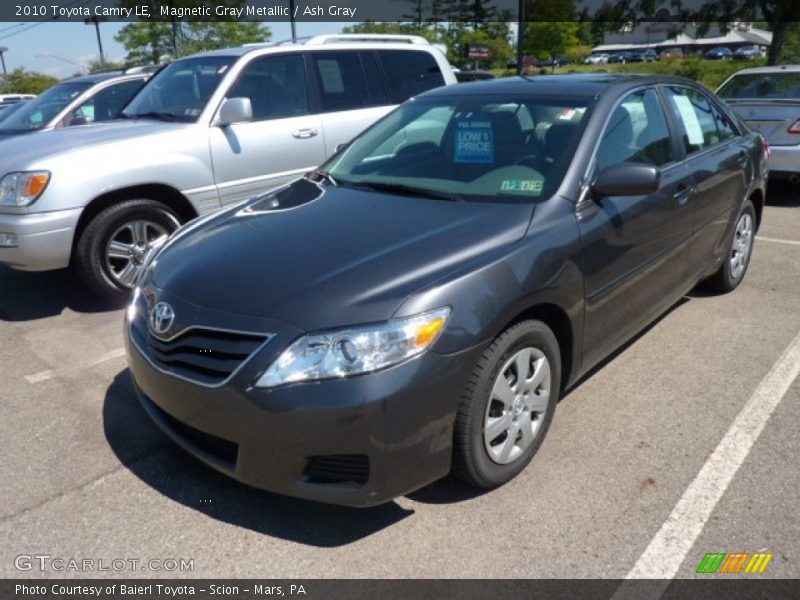 Magnetic Gray Metallic / Ash Gray 2010 Toyota Camry LE