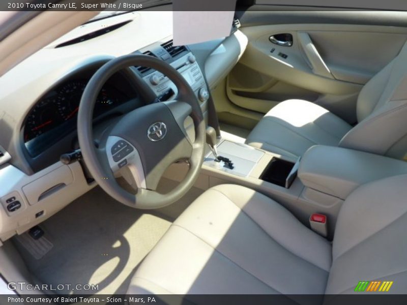 Super White / Bisque 2010 Toyota Camry LE