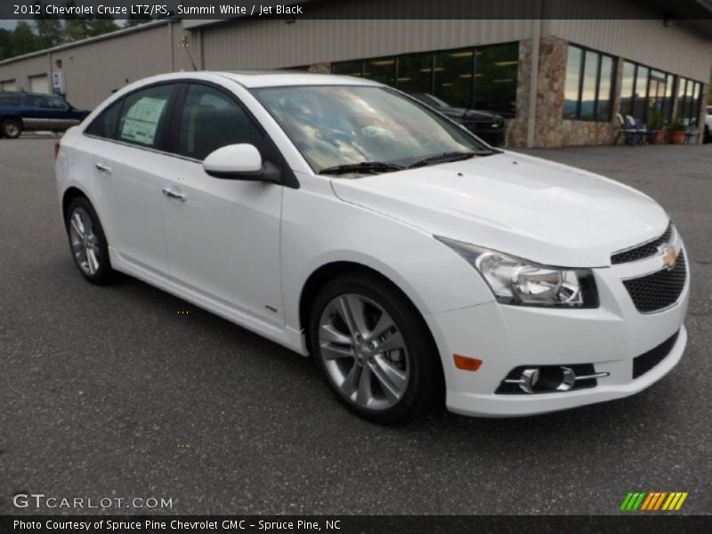 Summit White / Jet Black 2012 Chevrolet Cruze LTZ/RS