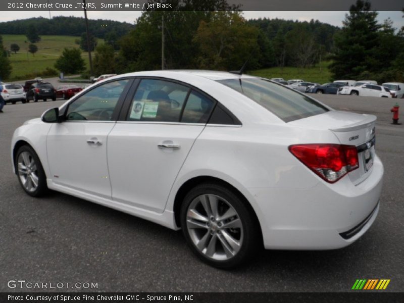 Summit White / Jet Black 2012 Chevrolet Cruze LTZ/RS