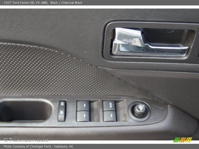 Black / Charcoal Black 2007 Ford Fusion SEL V6 AWD